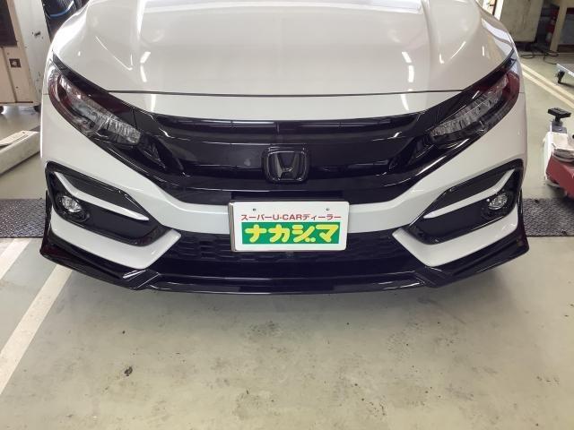 ホンダ　シビック　6BA-FK7　フロントスポイラー取付