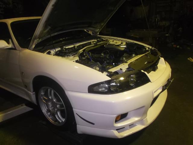 スカイラインGTR BCNR33　タコメーター交換　名古屋市　守山区