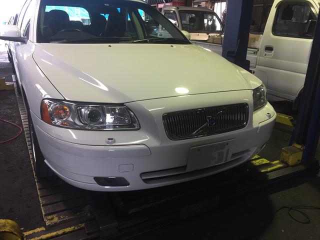 volvo V70 車検整備完了しました。（兵庫県　姫路市　たつの市　相生市　太子町　車検・整備・取り付け　宮田自動車整備）