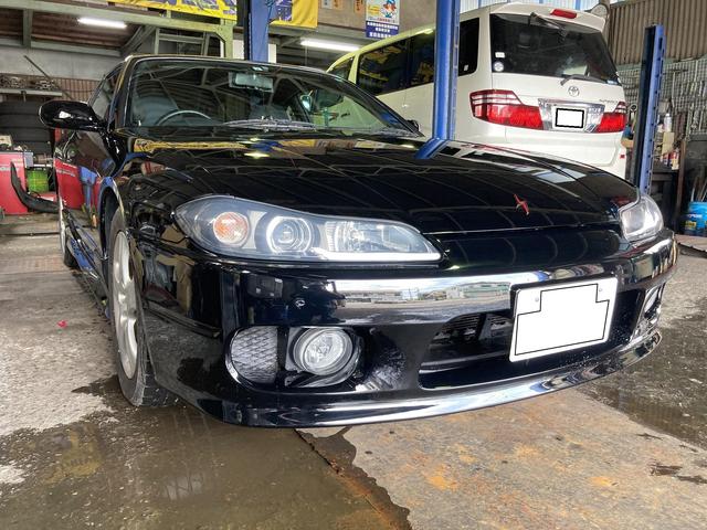 S15　シルビア　レストア完了いたしました。【兵庫県　姫路市　たつの市　相生市　太子町　車検・整備・取り付け　宮田自動車整備】