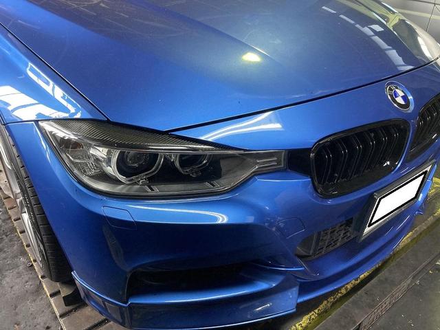 BMW F30　ATF交換で入庫しました。【兵庫県　姫路市　たつの市　相生市　太子町　車検・整備・取り付け　宮田自動車整備】