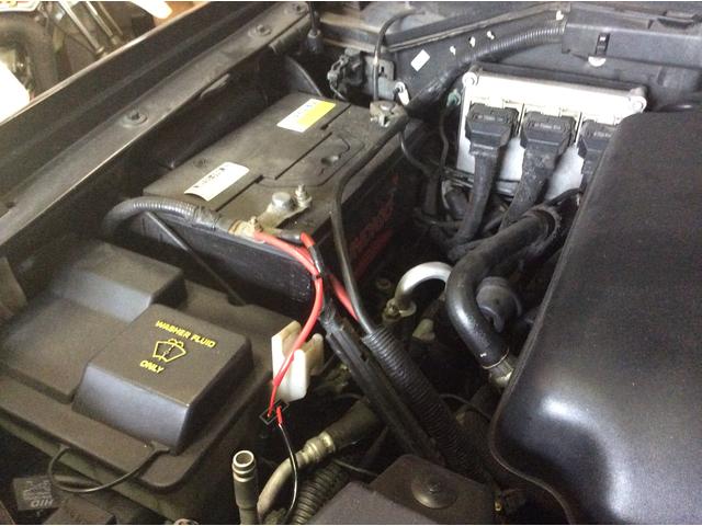 バッテリー交換など電装修理も行います