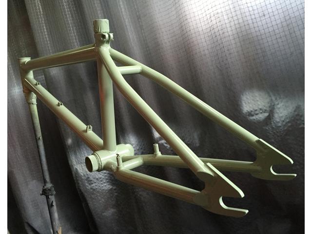 BMX(自転車)フレーム塗装