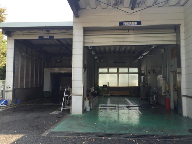 テスター場と洗車場も完備。