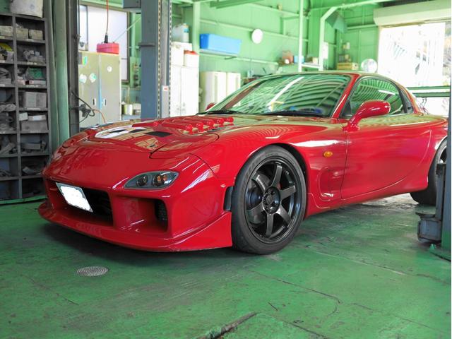 ＦＤ３Ｓ　アンフィニＲＸ－７　タイヤ交換