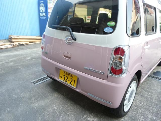 ミラ　ココア　板金塗装をいたしました！