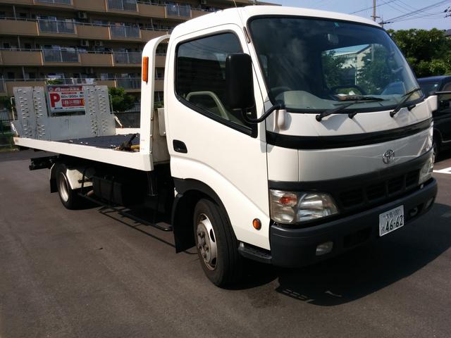 積載車もございますので、当店にてご利用のお客様にはアフターサービスの点においてもご安心頂けます。