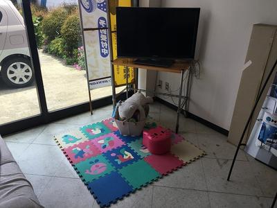 キッズスペースございます。