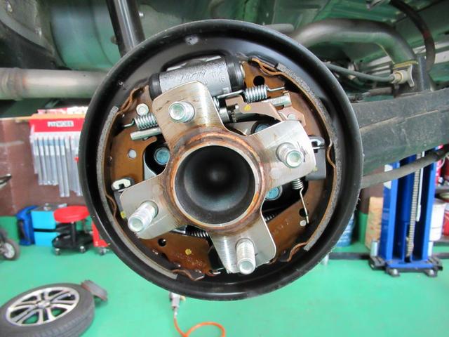 ホンダ　ＮＢＯＸカスタム　ＪＦ１　車検整備　ブレーキフルード交換　ワイパーラバー交換　和光市