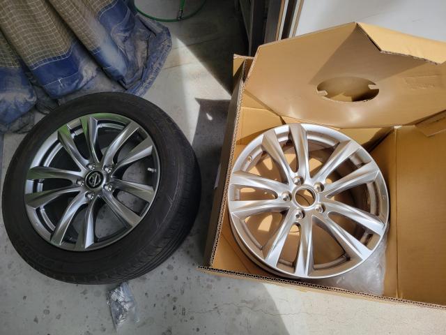 日産　フーガ　キズ・へこみ直し　ホイール　フロントバンパー　フロントフェンダー