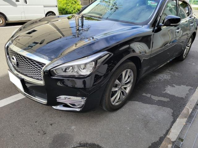 日産　フーガ　キズ・へこみ直し　ホイール　フロントバンパー　フロントフェンダー