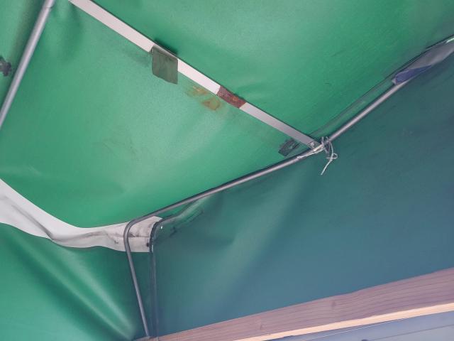 ダイハツ　ハイゼットトラック　板金・外装補修　幌車