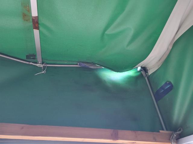 ダイハツ　ハイゼットトラック　板金・外装補修　幌車