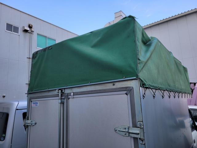 ダイハツ　ハイゼットトラック　板金・外装補修　幌車