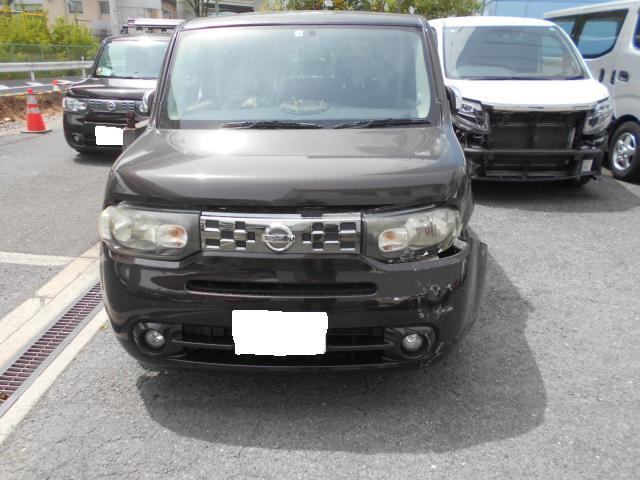 日産 キューブ キズ・へこみ直し 板金・外装補修 バンパー ヘッドライト ホイール フェンダー