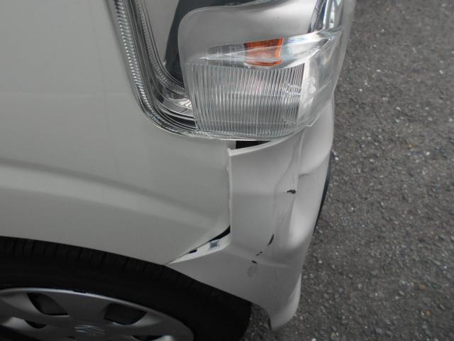 スズキ　エブリイワゴン　板金・外装補修  フロントバンパー ヘッドライト　大阪 東大阪 八尾 交野 門真 修理 鈑金 板金 交換 塗装 ミガキ 磨き 早い 代車完備