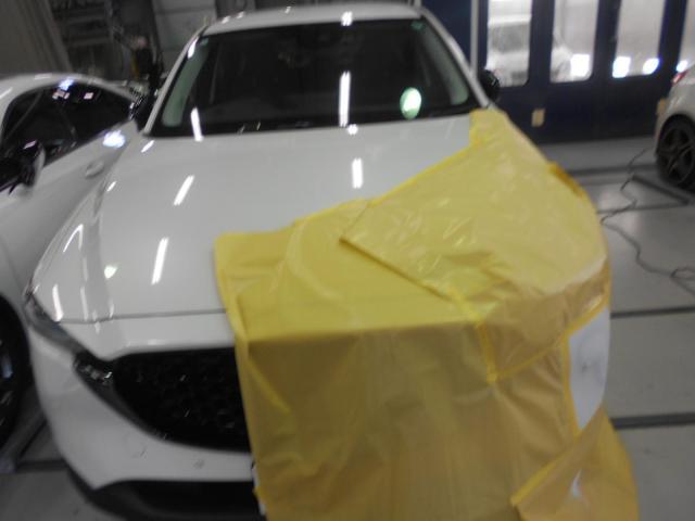 マツダ　ＣＸ－５　板金・外装補修　大阪 東大阪 八尾 交野 門真 修理 鈑金 板金 塗装 早い 代車完備
