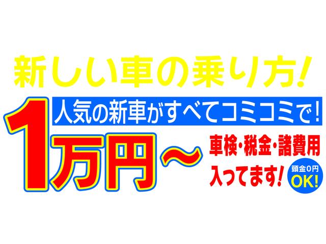 人気の新車を月々１万円コミコミでご案内できます＾＾