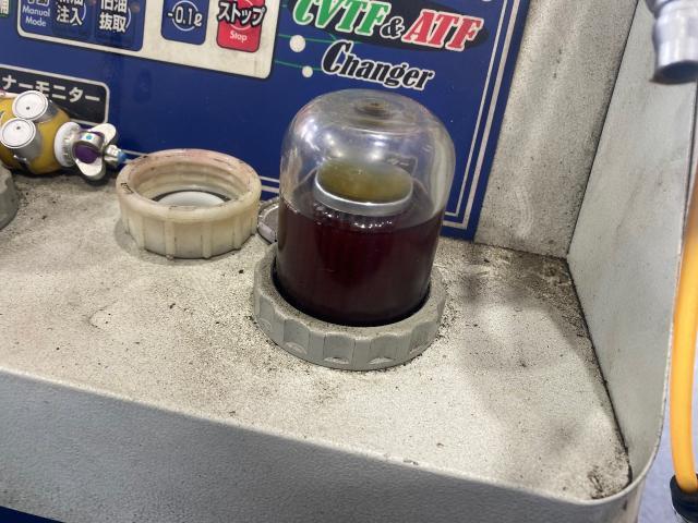 蒲郡　タント　CVTF 交換　トルコン太郎