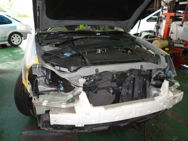 各務原市　シーマ　ヘッドライト切れ