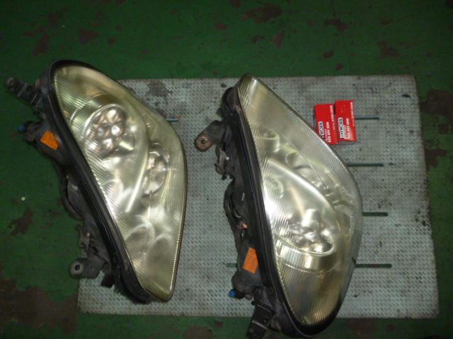 各務原市　シーマ　ヘッドライト切れ