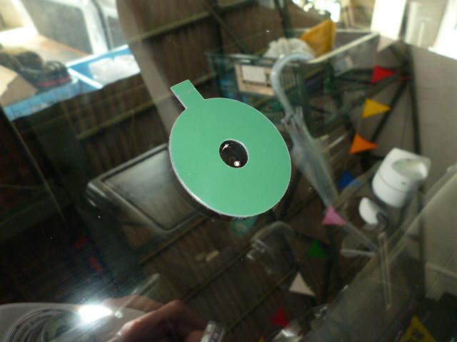 各務原市　キャラバン　フロントガラスリペアン　