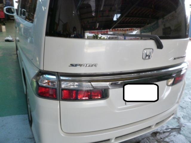 各務原市　ステップワゴン　エアーエレメントホース交換