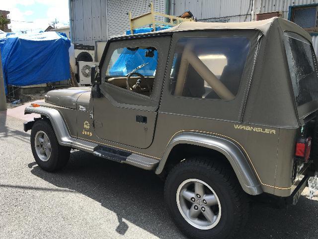 Wrangler YJ 入庫レストア開始 Jeep修理