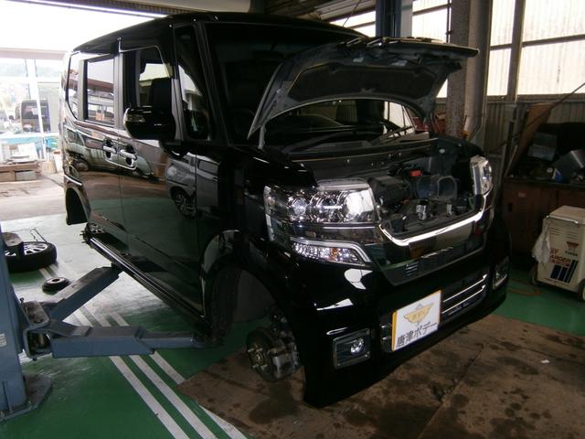 Ｎ-ＢＯＸカスタム　ＪＦ1　車検整備＆ドラレコ取り付け　唐津市