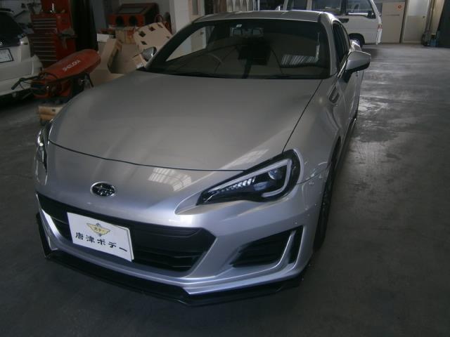 BRZ　ZC6　オイルクーラー取り外し　唐津市　伊万里市　糸島市