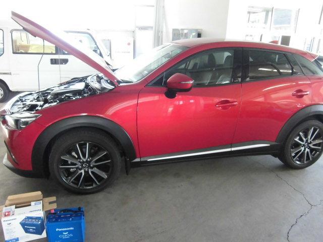 CX-3　DK5AW　バッテリー持ち込み交換　唐津市　多久市　伊万里市