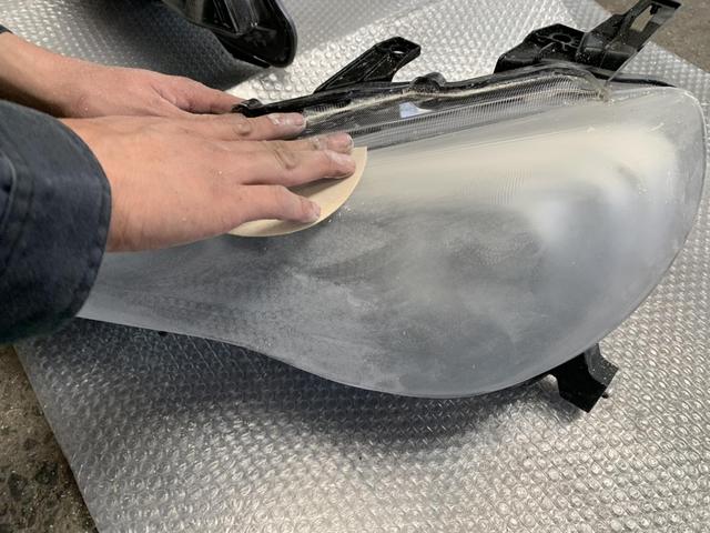 BRZ　ヘッドライトクリア塗装　唐津市　伊万里市　多久市