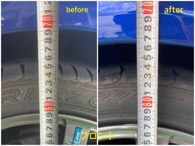 RX8　車高調取り付け　ガラスコーティング　磨き　唐津市　伊万里市　多久市　玄海町　糸島市