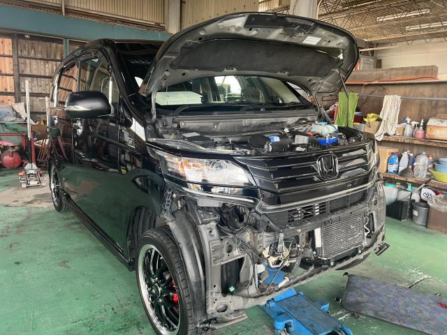N-WGNカスタム JH1 フォグランプ交換 唐津市 伊万里市 玄海町 N-WGNカスタム JH1 フォグランプ交換 唐津市 伊万里市 玄海町