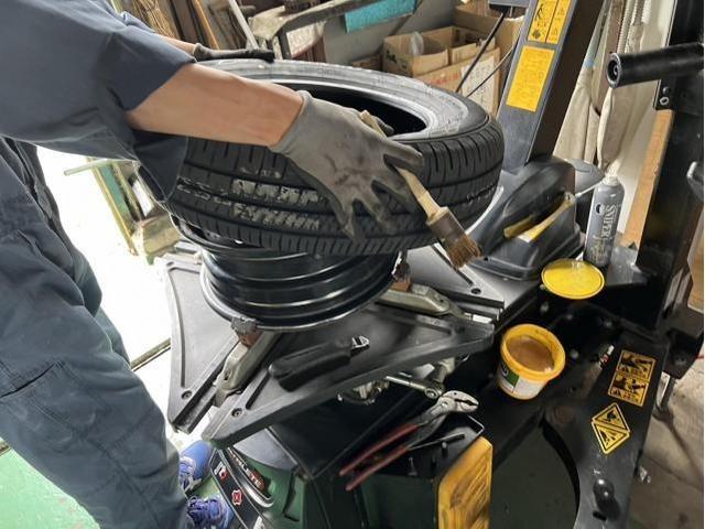 フィット　GK3　タイヤ持ち込み交換　Amazonタイヤ　唐津市　玄海町　糸島市　鏡　浜玉
