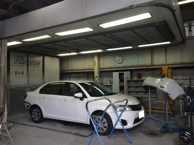 塗装ブース完備でキズやヘコミもお任せ！