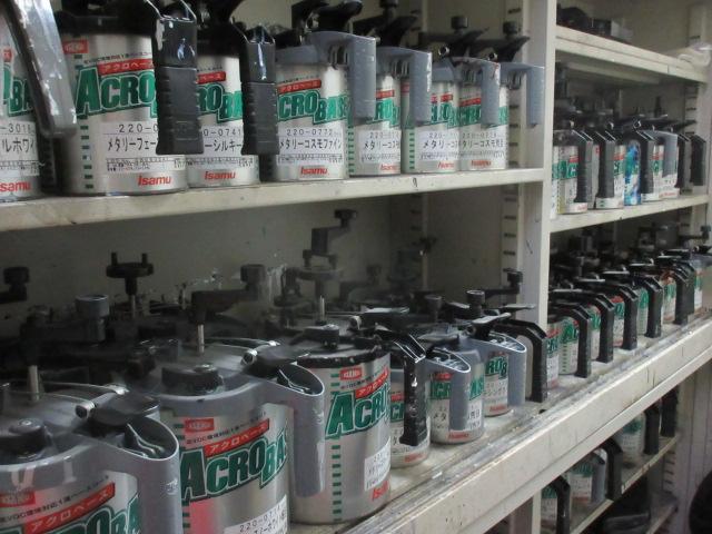 車体一台一台ごとにしっかりと調色を行います！