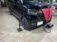 フロントガラス交換エーミング作業の作業実績1