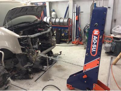 板金塗装は自社で行います！