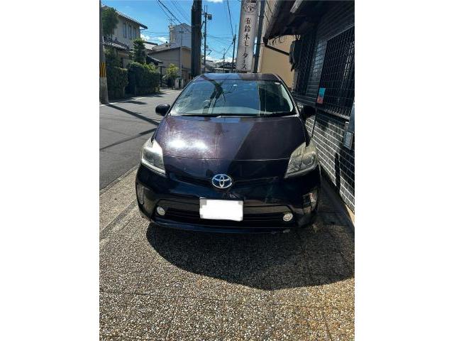 トヨタ　プリウス　鈑金　塗装　修理　京都　西京区　桂