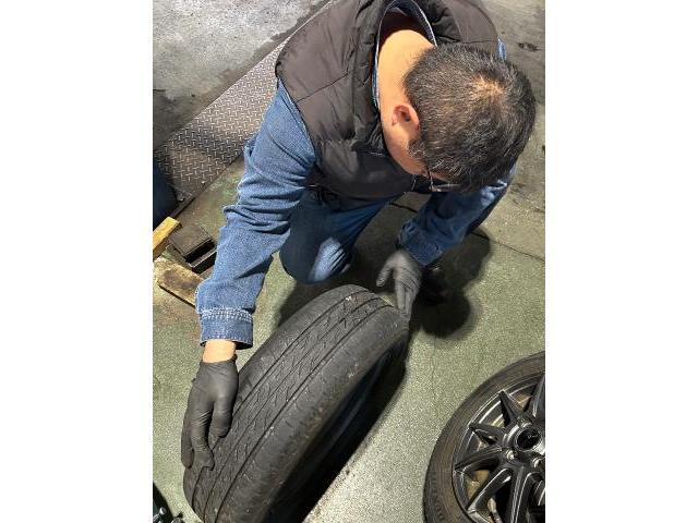 スズキ　ソリオ　タイヤ　冬タイヤ入替 スタッドレスタイヤ
京都　西京区　桂