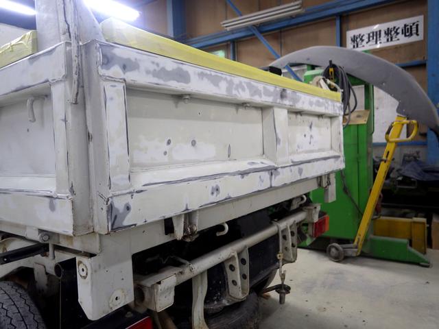 ダイハツ ハイゼット ダンプ 全塗装 修理 ペイント【京田辺市】