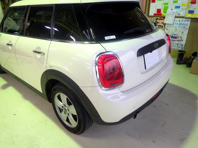 MINI F55 リアドア リアフェンダー 修理 ペイント【京田辺市】