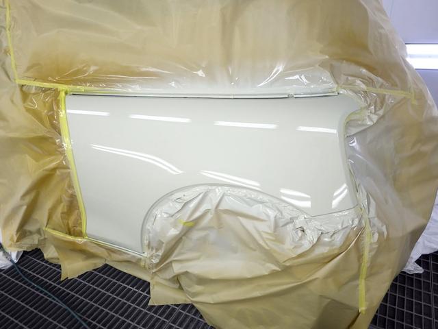 MINI F56 リアフェンダー 鈑金 塗装 ペイント 修理 キズ ヘコミ 【京田辺市】