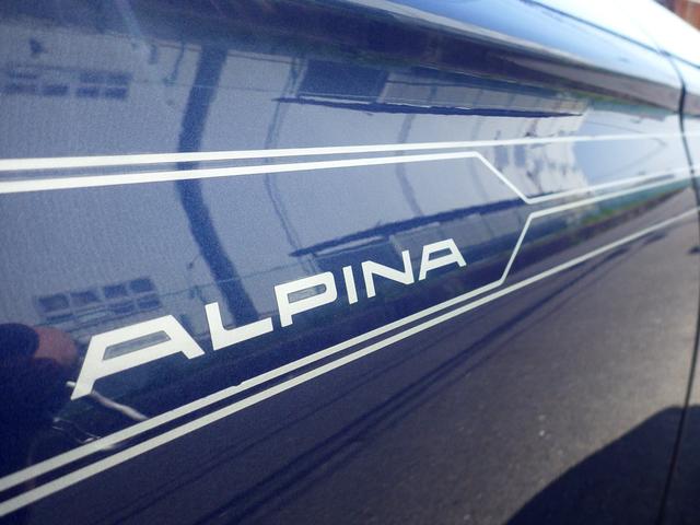 BMW B10 5シリーズ ALPINA ステッカー アルピナライン 貼り