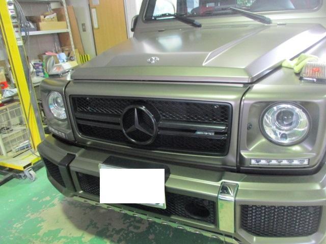 メルセデスベンツ　ゲレンデ　AMG　G63　W463　マッドブラックカスタム！　墨田区・江東区・江戸川区・葛飾区・台東区・足立区・文京区・千代田区・荒川区、小村井、平井、亀戸、東向島、曳舟、他地域のお客様も大歓迎です！