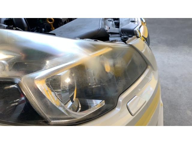 BMW　・　レガシィ　・　ミラ　・　MR-Sヘッドライト曇り、黄ばみ、クラック（ひび割れ）修理