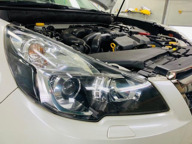 BMW　・　レガシィ　・　ミラ　・　MR-Sヘッドライト曇り、黄ばみ、クラック（ひび割れ）修理