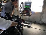 二輪の光軸調整もＯＫお気軽にご来店下さい。料金１，５００円となります。