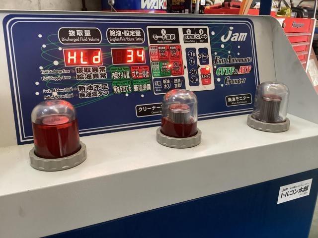 日産　フェアレディＺ　ミッションストレーナー交換＆ATF 圧送交換